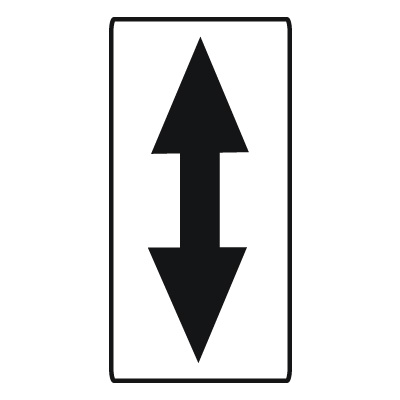 Дорожный знак 8.2.4 Зона действия (700 х 350) Тип А